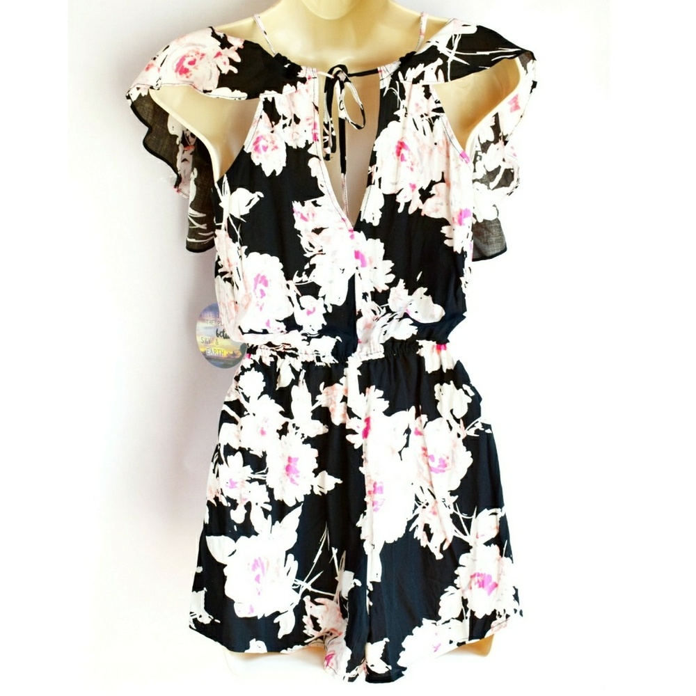 Floral Romper - Picture 2 of 2